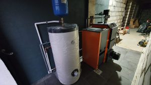 Kieto kuro katilas Būsto inžineriniai sprendimai